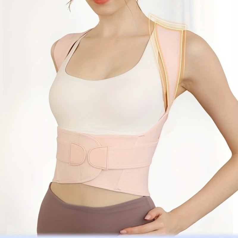 Back Brace Posture Corrector - Adjustable Support for Pain Relief & Perfect Posture for Men & Women!