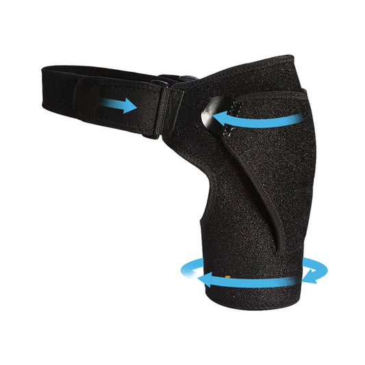 Adjustable Shoulder Brace with Ice Pack Pocket for Torn Rotator Cuff and Joint Pain Relief